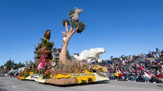 San Diego Zoos WINNING Rose Parade Float [upl. by Vetter]