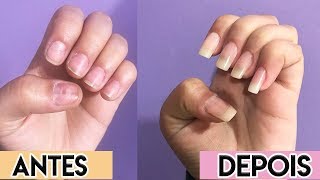 COMO FAZER UNHAS DE GEL EM CASA ATUALIZADO [upl. by Tuinenga]