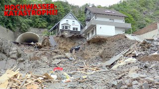 Zerstörung wie nach dem Krieg  HochwasserKatastrophe im Kreis Ahrweiler  1 Monat nach der Flut [upl. by Tabbatha]