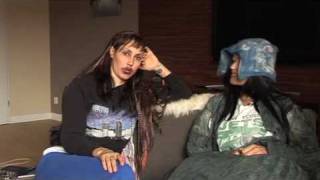 CocoRosie interview  Sierra and Bianca Casady part 1 [upl. by Yedsnil]