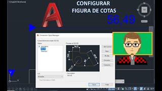 Cambiar de figura las Flechas de Cotas en AUTOCAD [upl. by Llekram]