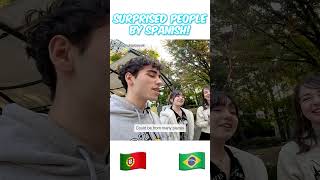 Polyglots Surprised People by Speaking their Languages spanish [upl. by Dey609]