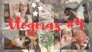 Vlogmas 6 • Teinture gorgite et Haul tissus [upl. by Irrek865]