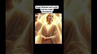 Angel Michael and Lucifer had two major showdowns “ Jesus is king 🤴shorts shortvideo [upl. by Annuahsal563]