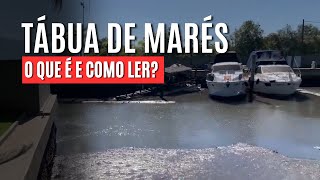 TÁBUA DE MARÉS O QUE É E COMO INTERPRETAR PARA NÃO ENCALHAR SEU BARCO [upl. by Rotman640]