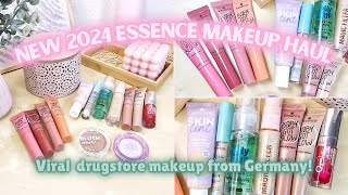 Unboxing  Swatching NEW 2024 ESSENCE Makeup  German Drugstore Makeup Haul [upl. by Anay361]