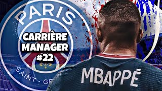 FIFA 23  CARRIÈRE MANAGER PSG 22 PS5  DÉPART DE MBAPPÉ [upl. by Davy263]