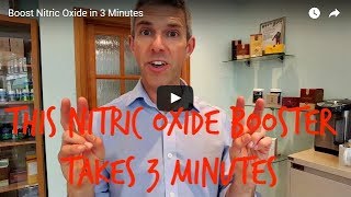 Boost Nitric Oxide in 3 Minutes [upl. by Nylynnej]