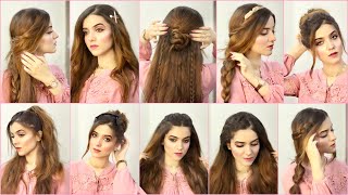 11 Back to School Hairstyles  Open hairstyles  Long Hair styles  Easy Hairstyles for Girls [upl. by Tnecillim]