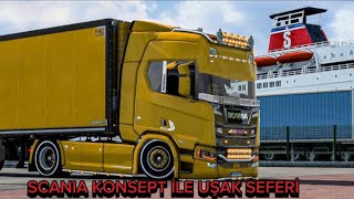 SCANIA KONSEPTİ İLE İTALYA  UŞAK SEFERİ eurotrucksimulator2 ets2 fypシ゚viral scania v8 games [upl. by Neraj]