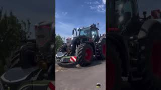 New Fendt 728 Gen 7 Black Beauty ⬛️ tractor fendt agriculture farming black viral shorts [upl. by Yllib593]