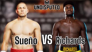 Undisputed Sueno VS Richards 4th Pro Fight [upl. by Anillehs949]