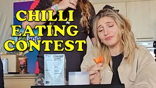 Chilli Eating Contest  Valley Fest 2023  Sunday [upl. by Jacquelyn229]