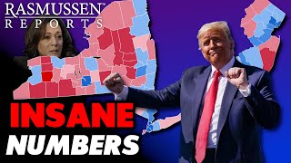 SHOCK POLLING Trump Catches Up BIG in New York and New Jersey [upl. by Dlanigger]