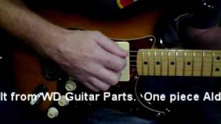 How to play Jazz licks  comping on P90 Pickups by Kent Armstrong [upl. by Enaols599]