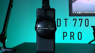 Beyerdynamic DT 770 Pro 32 ohm Review [upl. by Ahsinwad]