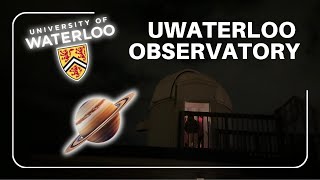 Visiting The Uwaterloo Observatory [upl. by Belanger459]