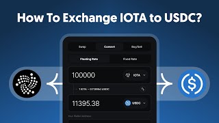 How To Convert IOTA To USDC [upl. by Elwin]