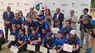 Street Cricket in Islamabad I British High commission I PCB I Lahore Qalandars [upl. by Eiwoh]