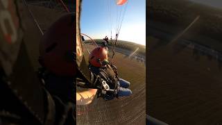 Paramotor Landing youtubeshorts adventure dream ppg flying [upl. by Tallia]