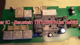 BoschSiemens Trockner  häufige Fehlerquelle  IC TNY266PN defekt [upl. by Thorvald]