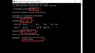 How to format your USB using CMD or Command prompt [upl. by Cohbath]