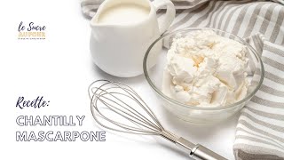 Recette de chantilly mascarpone [upl. by Kutzenco268]