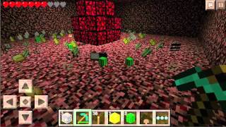 How to build a Nether Reactor  Minecraft PE 080 [upl. by Noorah]