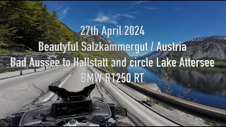 BMW R 1250 RT 2024 Raw Sound 4K  Beautiful Salzkammergut [upl. by Anchie]