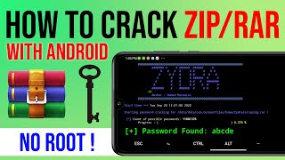 How to Open Zip Rar File without Password on Android Termux 2023  Termux Zip Password Open NO ROOT [upl. by Thibaud492]