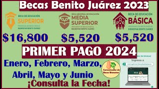 🥳¡BUSCADOR DE ESTATUS Conoce tu Fecha de Pago Becas Benito Juárez 2024👌🥳 [upl. by Alesig]