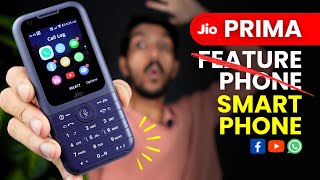 Jio Phone Prima 4G Full Review  Keypad Mobile User Experience in Hindi [upl. by Eyllek624]