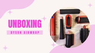 Unboxing Dyson Airwrapstrawberry bronze [upl. by Akili]