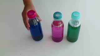 BOTELLAS SENSORIALES PARA NIÑOS DIY [upl. by Eicul]