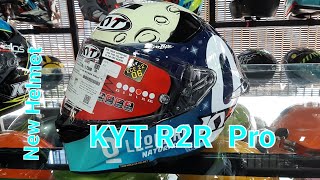 New KYT R2R Pro HELMET R2Rpro UNBOXING AND First Impression [upl. by Laud]