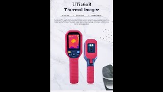 UNIT UTi260B Thermal Imager [upl. by Alvera89]