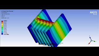 How to do Ansys Thermal Analysis  Steady State FreeEnergy [upl. by Nauquf553]