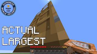 No mysticat THIS IS The Worlds Biggest Minecraft Door [upl. by Rexana]