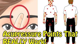 10 IMPORTANT Pressure Points That Actually HEALS Your Body amp Mind [upl. by Aihsined]