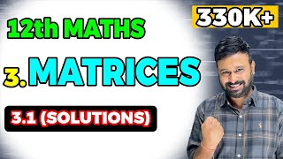 Class 12 Maths NCERT Chapter 3 Matrices  Ex 31 Solutions  VidyaWise  2024  25 [upl. by Aronas841]