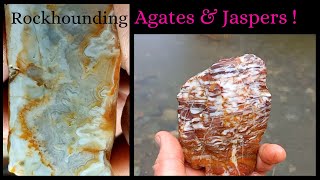 Rainy Day rockhounding  Jaspers amp Agates  Se7 Ep6  By  Quest For Details [upl. by Serge]