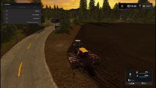 Goldcrest valley Fs17 ps4 planting mowing train ride [upl. by Barbur]