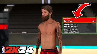 How To UnlockEdit Body Types In MyCareer NBA 2K24 [upl. by Seligmann]