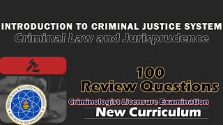 CLJ 1  INTRODUCTION TO CRIMINAL JUSTICE SYSTEM 100 Criminology Question  Study Smarter Not Harder [upl. by Meredeth468]