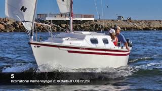 Top 5 Small Sailboats 2019  2020 [upl. by Nahsrad163]