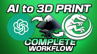 Effortless AI to 3D Print Complete Workflow Guide [upl. by Tace227]