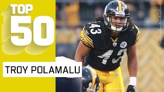 Troy Polamalu Top 50 Most Dynamic Plays [upl. by Beale337]