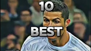 TOP 10 BEST FOOTBALLERS OF ALL TIME [upl. by Neelon]