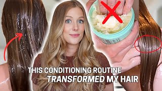 This Hair Mask Routine TRANSFORMED My Hair How to Apply Conditioner amp Hair Masks for Healthy Hair [upl. by Gatian782]