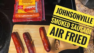 Johnsonville Smoked Sausage Air Fried [upl. by Mariette660]